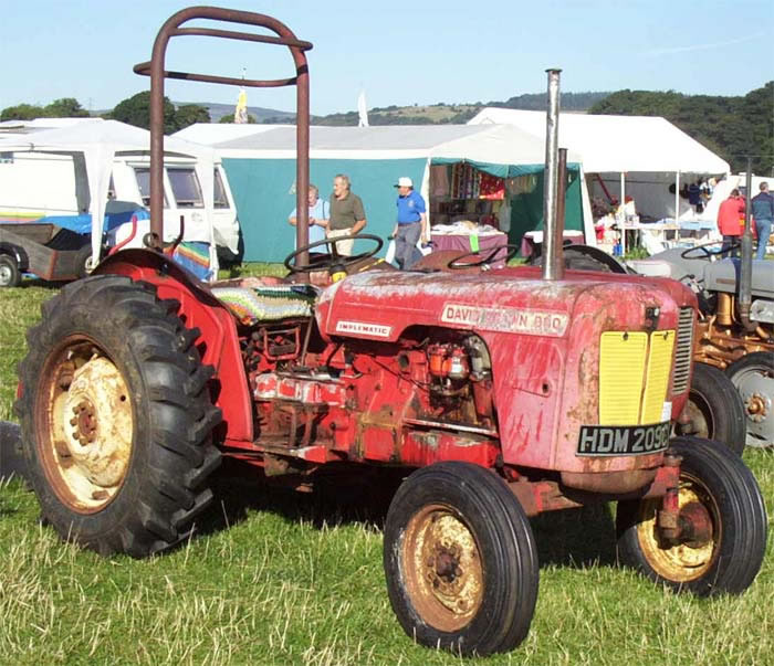 David Brown 880 Implematic Tractor 1965