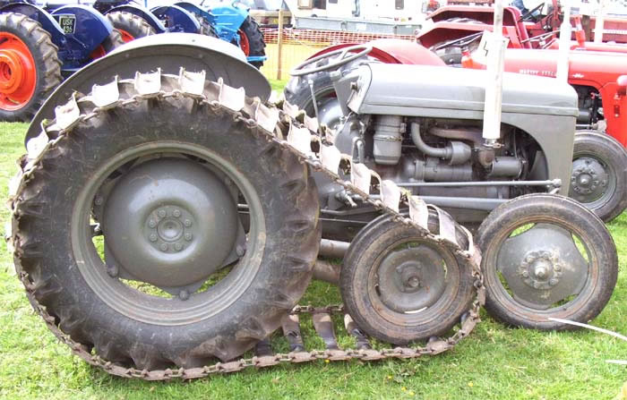 Ferguson TEF 20 Diesel Half-Track Tractor 1955