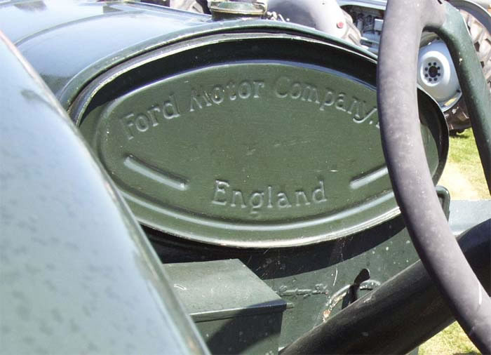 Fordson Model N Standard Tractor Detail 3