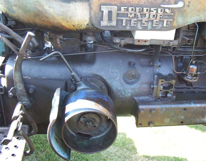 Fordson Major E1A Tractor 1956 Detail 1