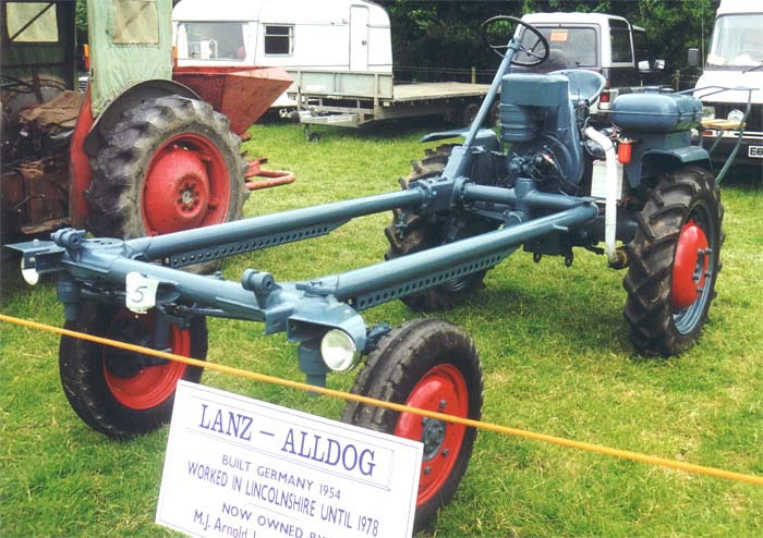 Lanz Alldog Tool Carrier Tractor 1954