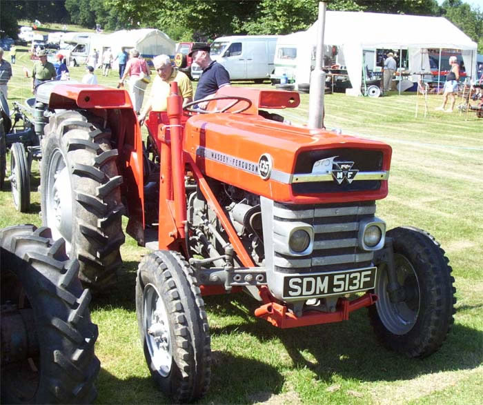 Massey Ferguson MF 135 Diesel Tractor 1969